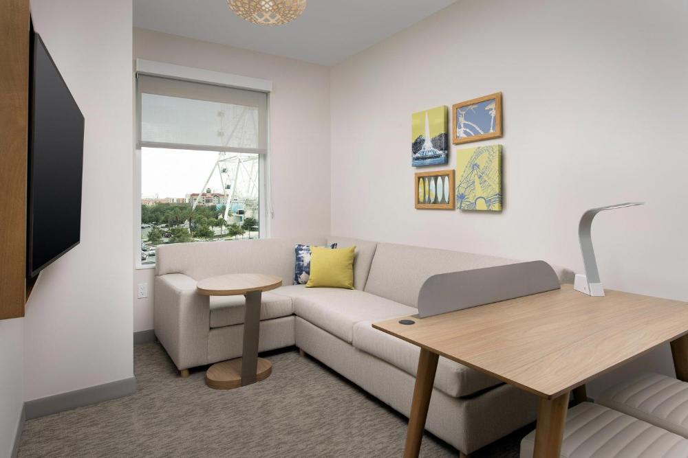 One-Bedroom King Suite with Sofa Bed interior